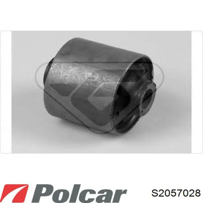 Сайлентблок заднього поздовжнього важеля, передній S2057028 Polcar