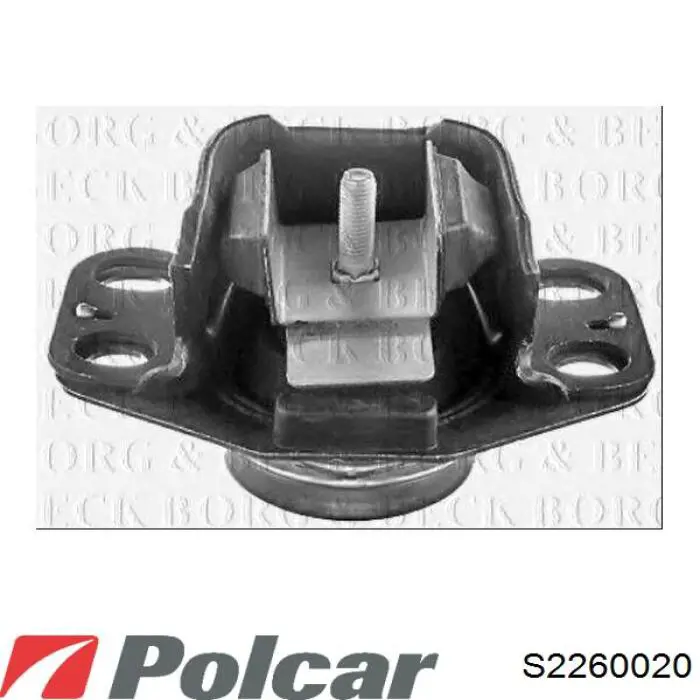 S2260020 Polcar Подушка передньої опори двигуна
