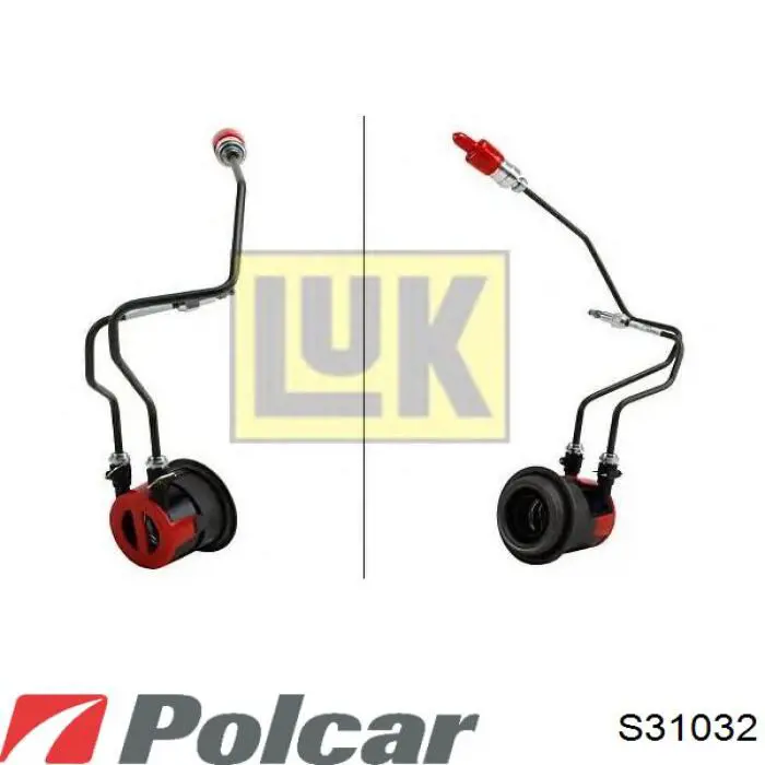 S31032 Polcar Робочий циліндр зчеплення в зборі з витискним підшипником