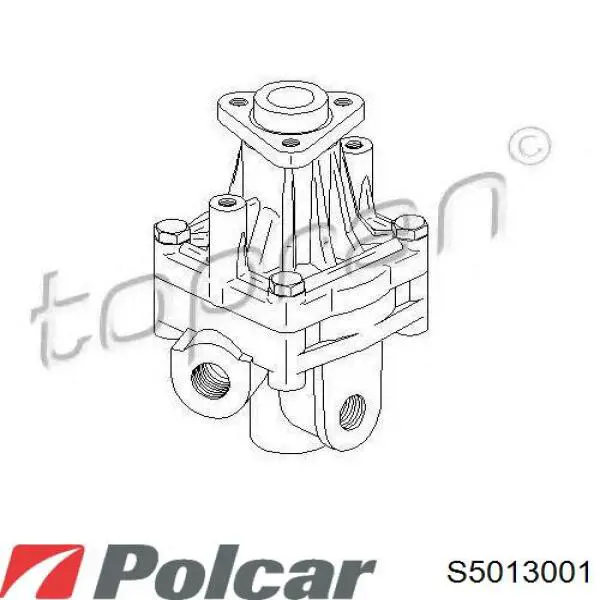 S5013001 Polcar Насос гідропідсилювача