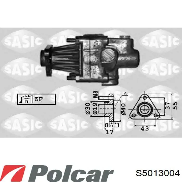Купити S5013004 Polcar Насос гідравліки
