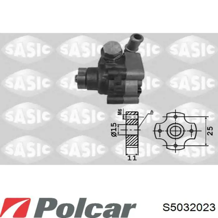 Купити S5032023 Polcar Насос гідравліки