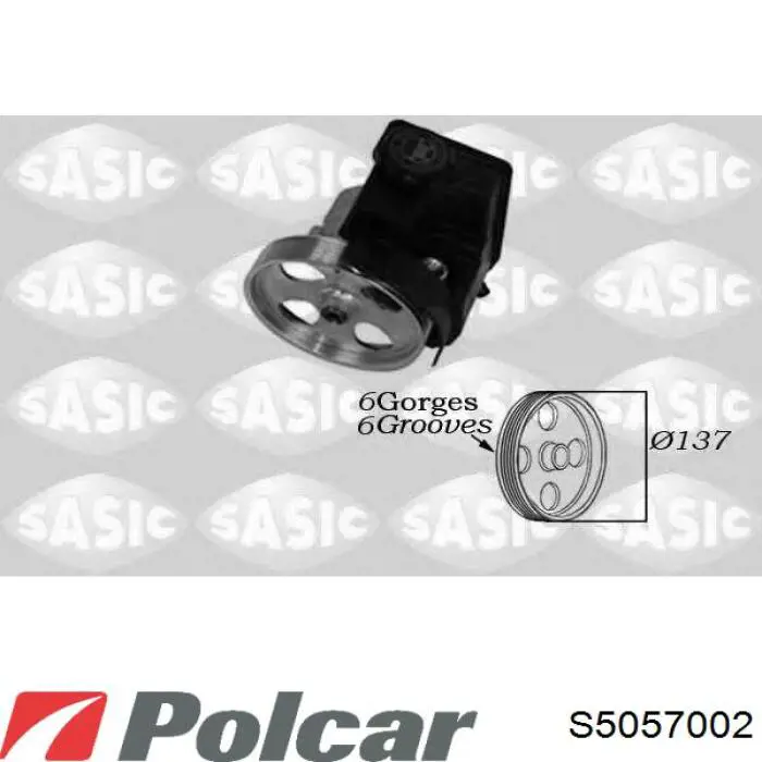 Купити S5057002 Polcar Насос гідравліки