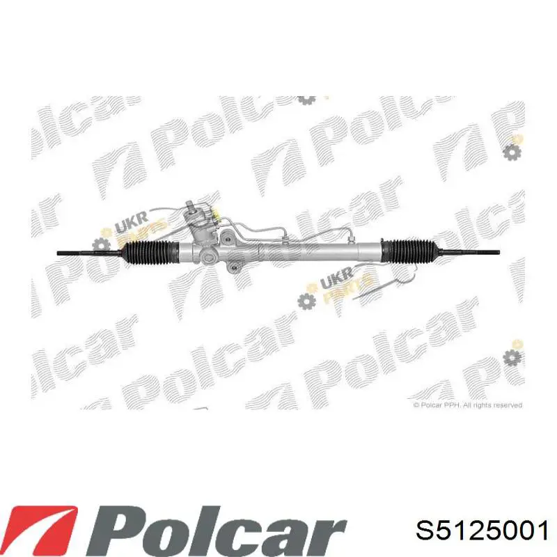 Купити S5125001 Polcar Рульова рейка