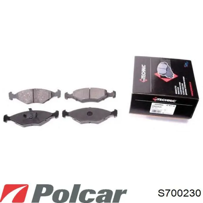 Гальмівні колодки Polcar S700230 ціна, від 10.29 USD
