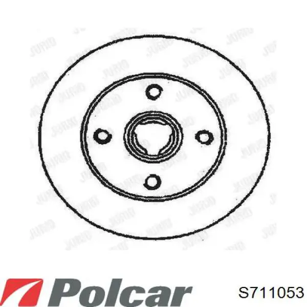 S711053 Polcar Дискові гальма