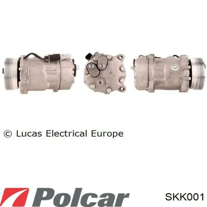 SKK001 Polcar компресор кондиціонера