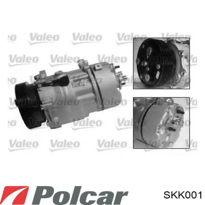 Купити CKK004 Polcar Диск муфти компресора кондиціонера