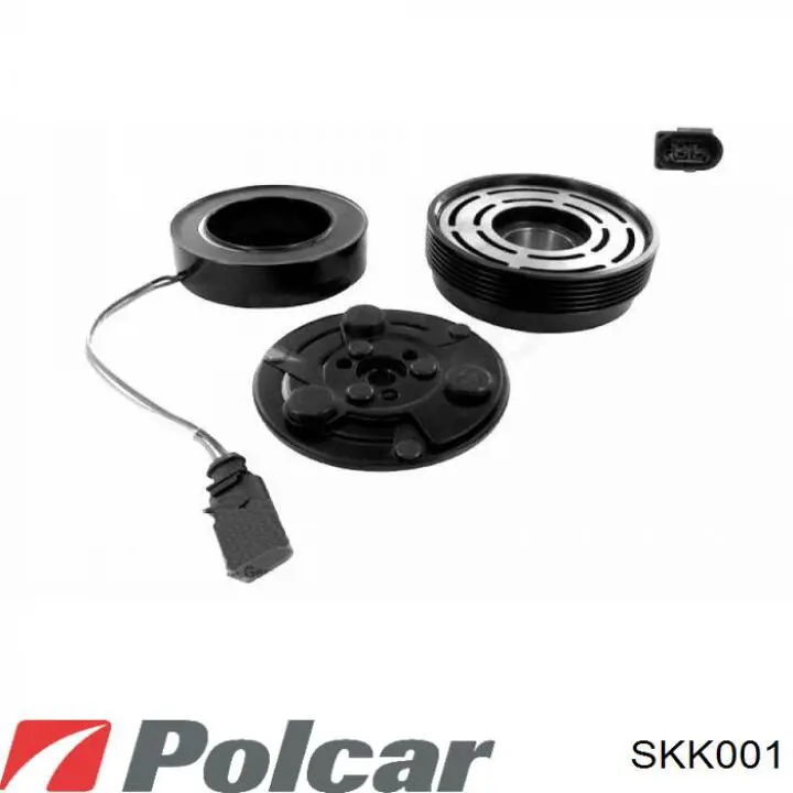 Диск муфти компресора кондиціонера Polcar CKK004 ціна, від 15.56 USD