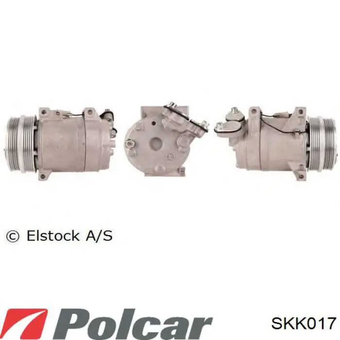 Компресор системи кондиціювання Polcar SKK017 ціна, від 46.03 USD