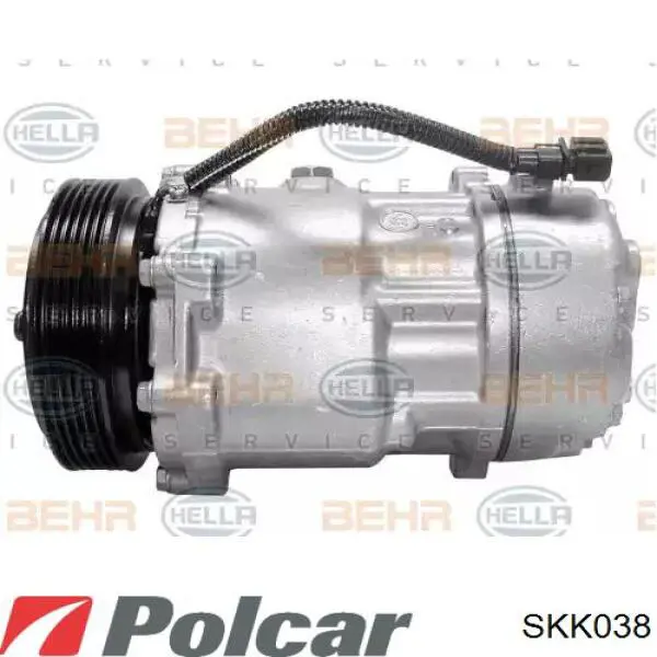 Компресор кондиціонера SKK038 Polcar
