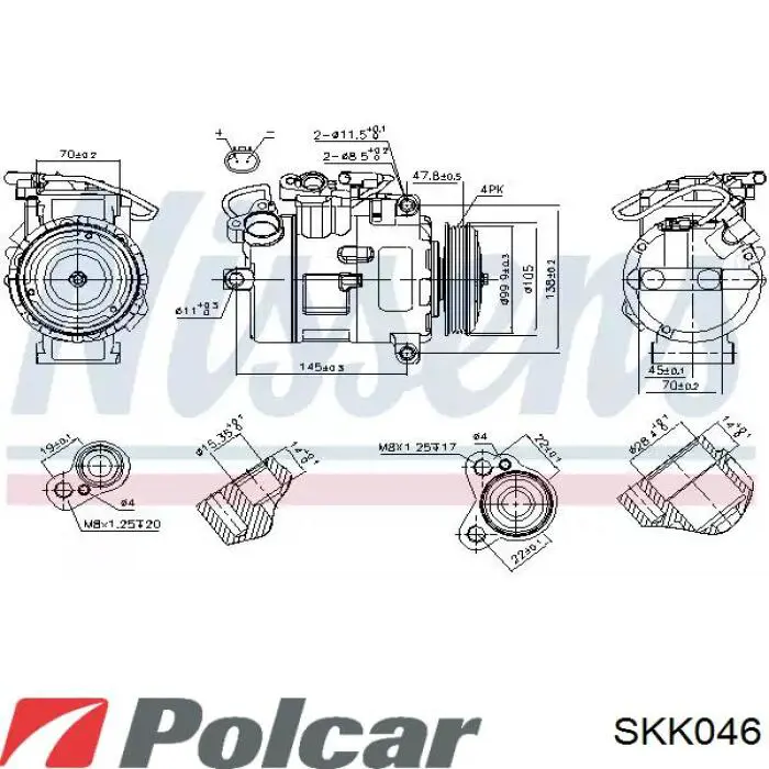 Купити 5SEL12C Denso Муфта компресора кондиціонера