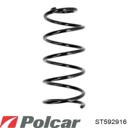 Задні пружини ST592916 Polcar