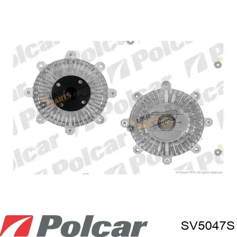 SV5047S Polcar Гідромуфта приводу вентилятора