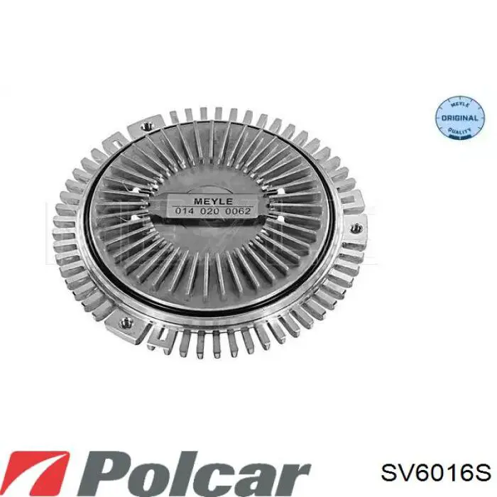 В'язкова муфта вентилятора Polcar SV6016S ціна, від 48.97 USD