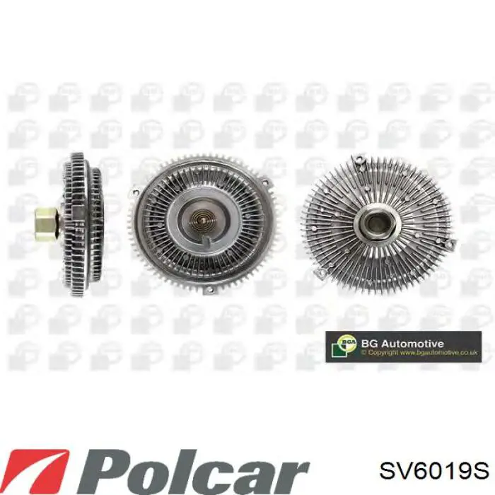Вискомуфта вентилятора SV6019S Polcar