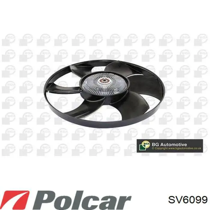 SV6099 Polcar Гідромуфта приводу вентилятора