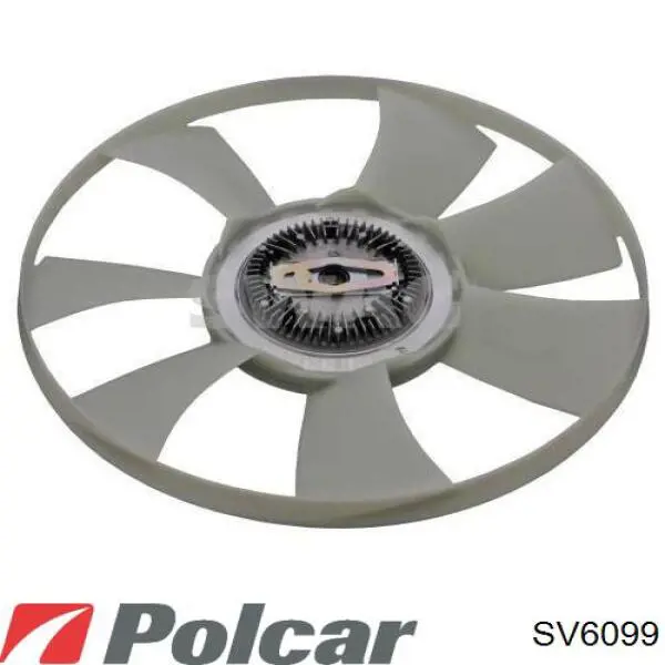 Купити SV6099 Polcar Муфта вязкостная системи охолодження