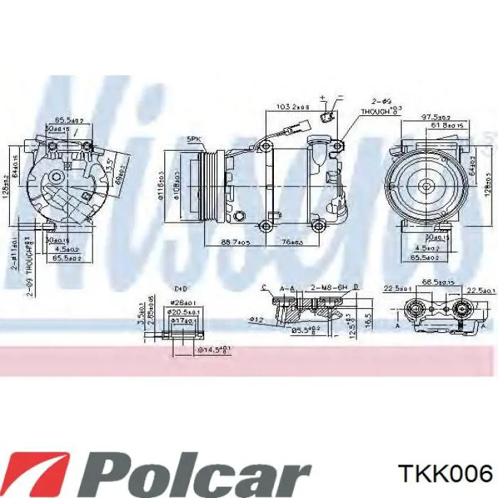 TKK006 Polcar Компресор холодоагенту