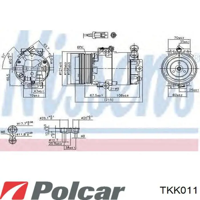  Polcar TKK011 ціна, від 10.75 USD