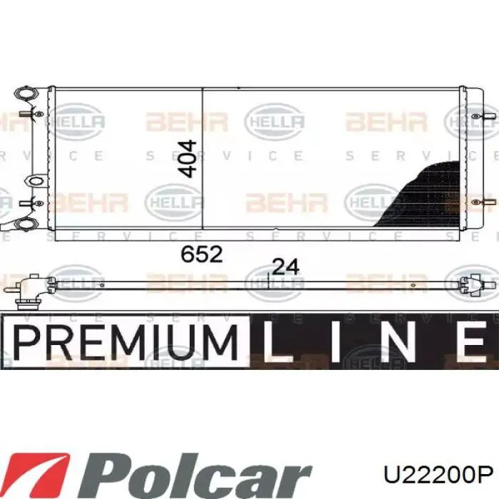Автомобільний термостат Polcar U22200P ціна, від 9.23 USD