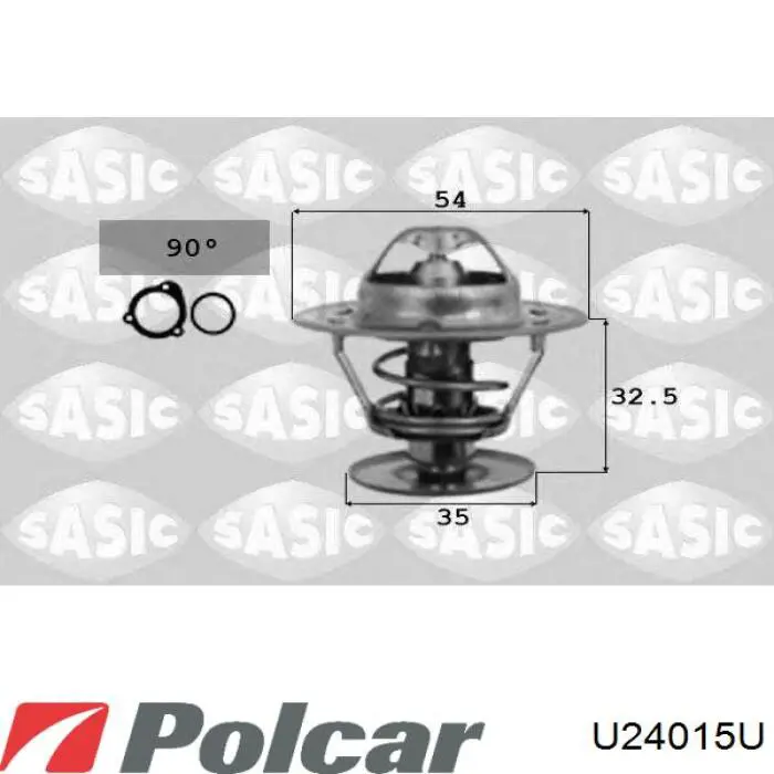 Термостат U24015U Polcar