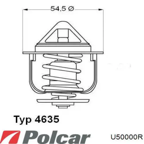 Термостат в зборі Polcar U50000R