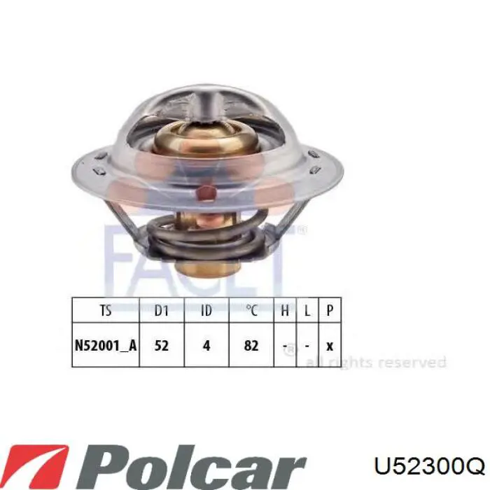 U52300Q Polcar термостат
