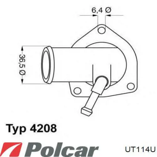 Купити UT114U Polcar Термостат в корпусі