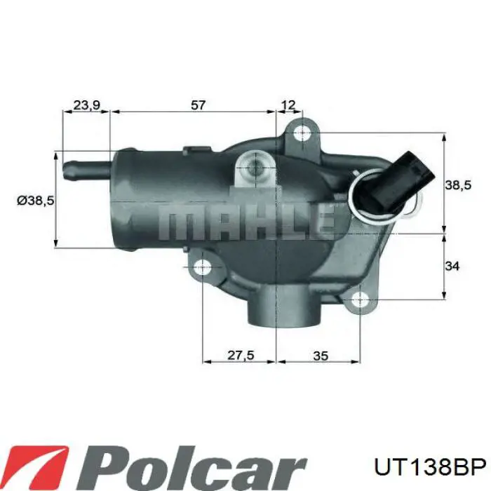 Термостат UT138BP Polcar