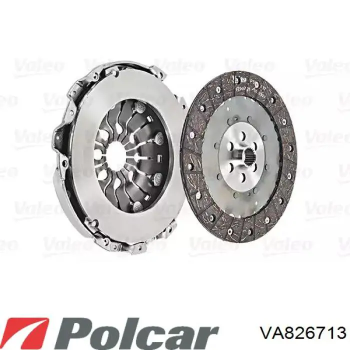 VA826713 Polcar комплект зчеплення (3 частини)