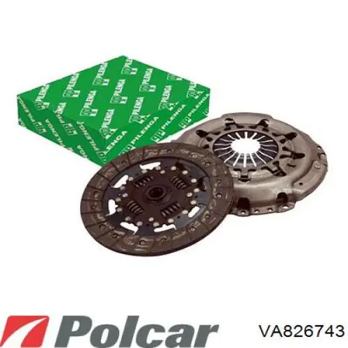 VA826743 Polcar комплект зчеплення (3 частини)