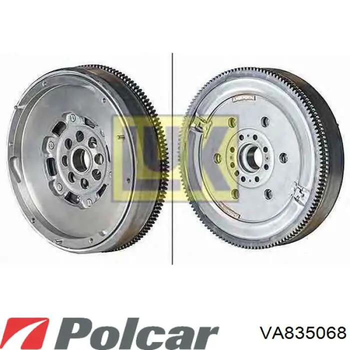 VA835068 Polcar комплект зчеплення (3 частини)
