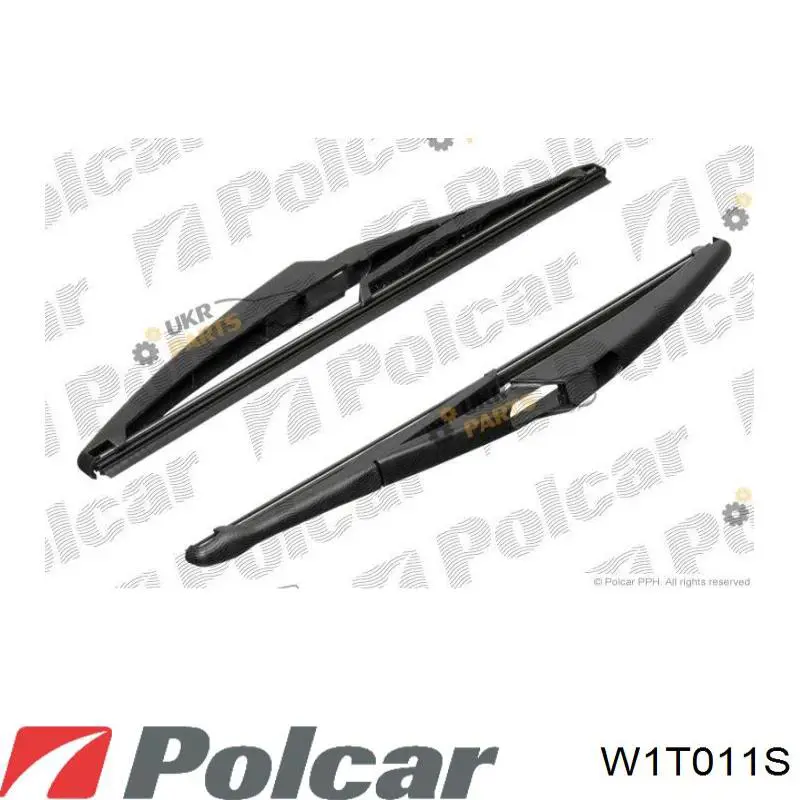 W1T011S Polcar Щітка склоочисника задня