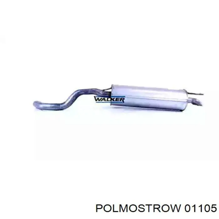 Вихлопна труба Polmostrow 01105 ціна, від 134.03 USD