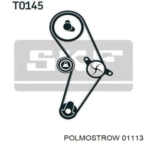 Вихлоп Polmostrow 01113 ціна, від 74.01 USD