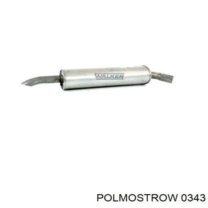 Вихлопна труба Polmostrow 0343 ціна, від 57.24 USD