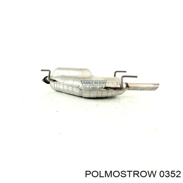 0351 Polmostrow Середній глушник