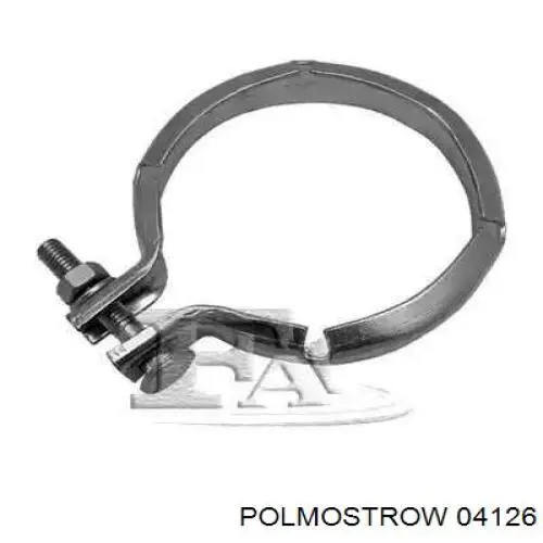 Вихлопна труба Polmostrow 04126 ціна, від 49.94 USD