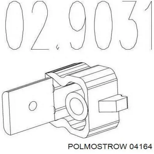Глушник Polmostrow 04164 ціна, від 20.22 USD