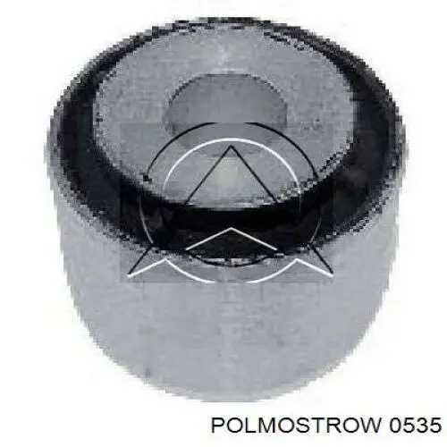 0535 Polmostrow глушник, задня частина