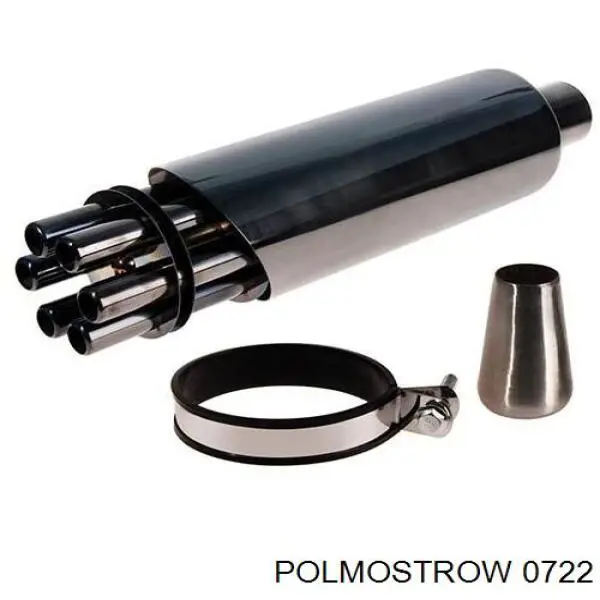 0722 Polmostrow Глушник, задня частина
