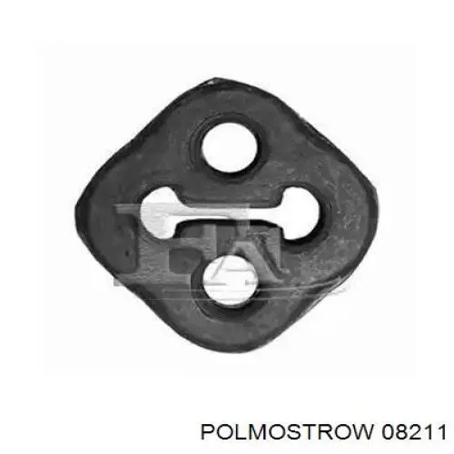 08211 Polmostrow глушник, задня частина