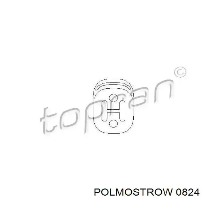 Купити 0824 Polmostrow Вихлоп