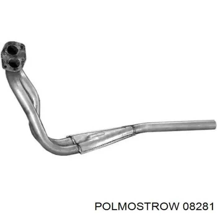 08281 Polmostrow Глушник, задня частина