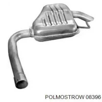 08396 Polmostrow Глушник, задня частина