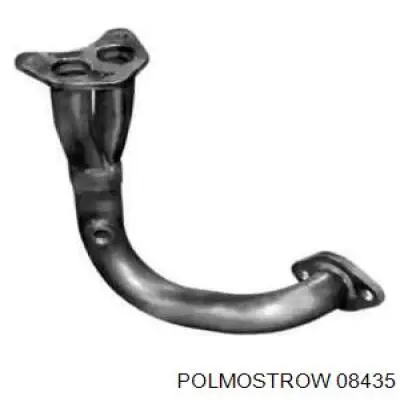 8435 Polmostrow труба приймальна (штани глушника, передня)