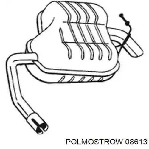 Глушник, центральна частина 08613 Polmostrow