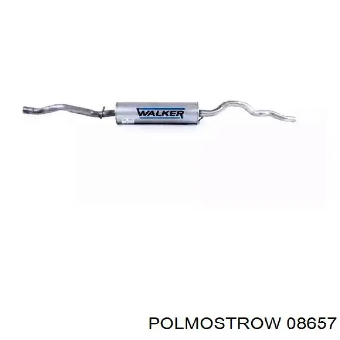 Вихлопна труба Polmostrow 08657 ціна, від 48.84 USD