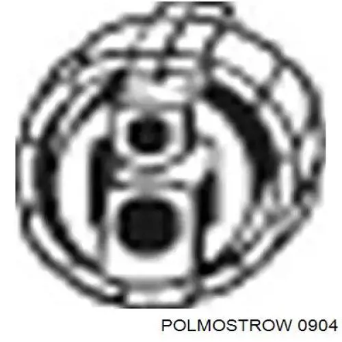 Вихлопна труба Polmostrow 0904 ціна, від 50.08 USD